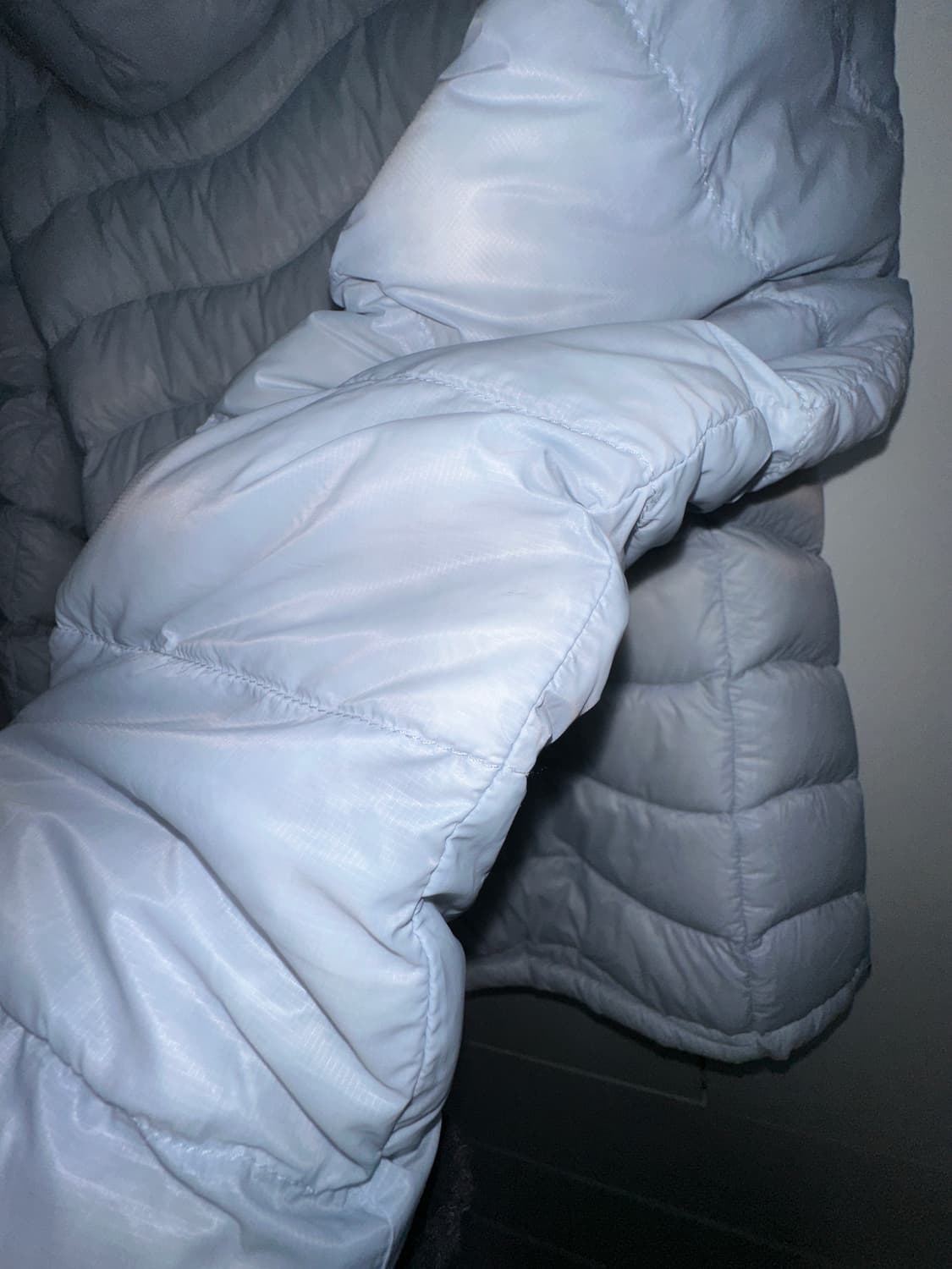 WELTER EXPERIMENT 경량 패딩 스카이블루 2사이즈 상품이미지4