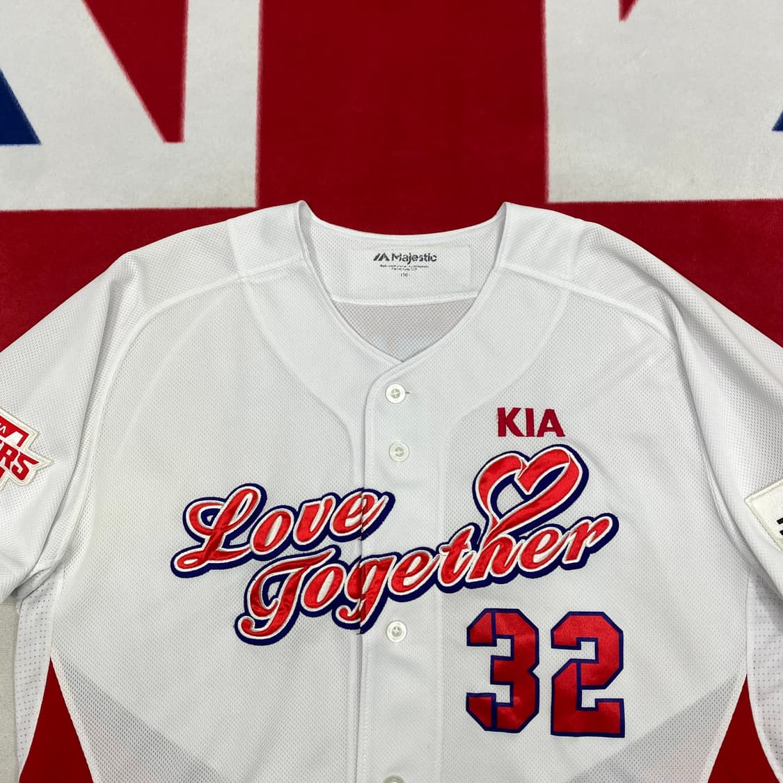 마제스틱 기아타이거즈 러브투게더 김민식 유니폼 110 상품이미지2