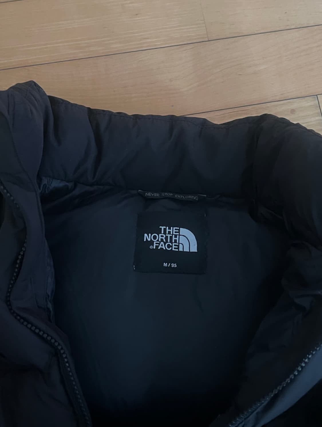 노스페이스 눕시 패딩 블랙 상품이미지2