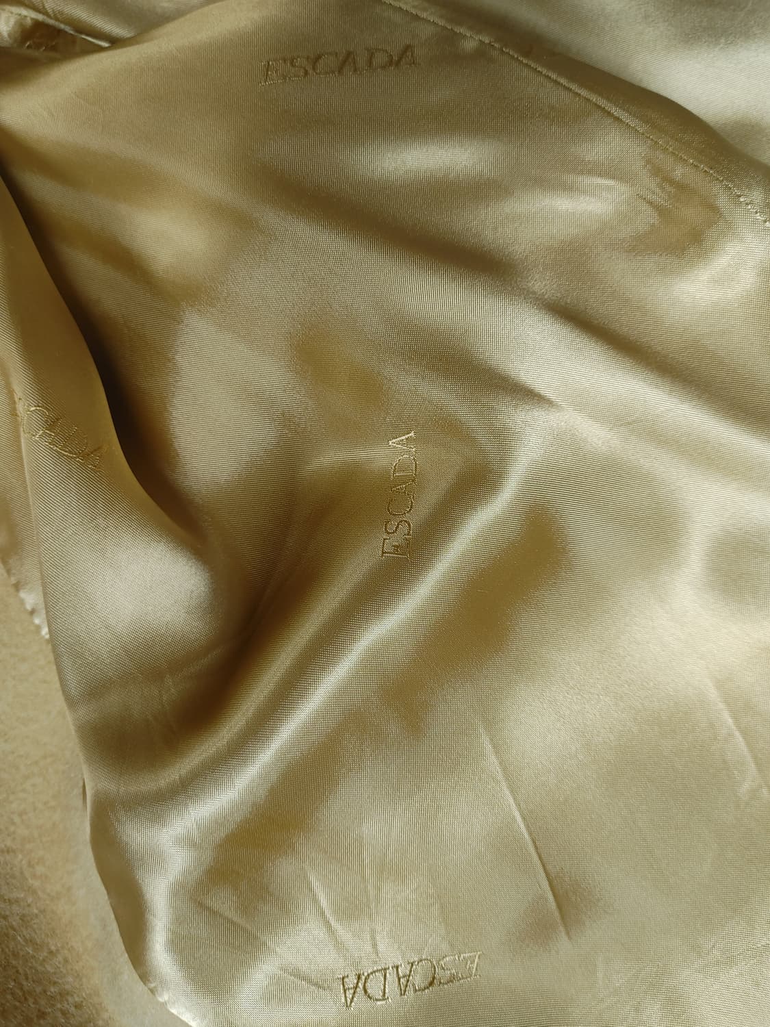 ESCADA 에스까다 롱카라 오픈형 알파카함유 하프롱코트 상품이미지9