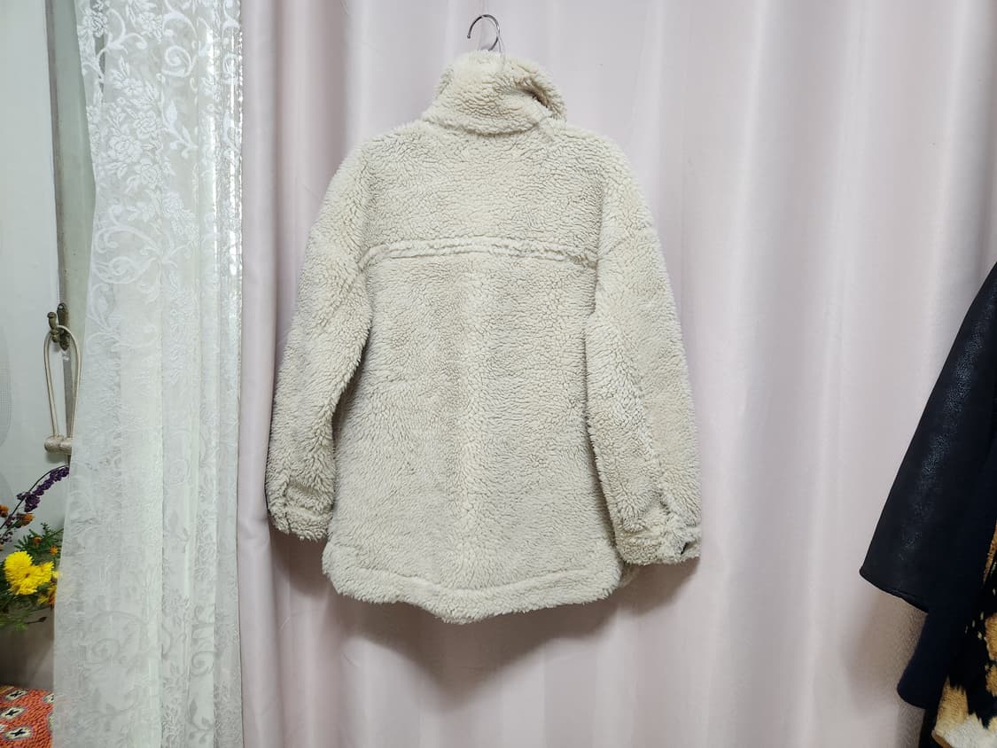 MANGO 망고 아이보리 뽀글이 자켓 상품이미지6