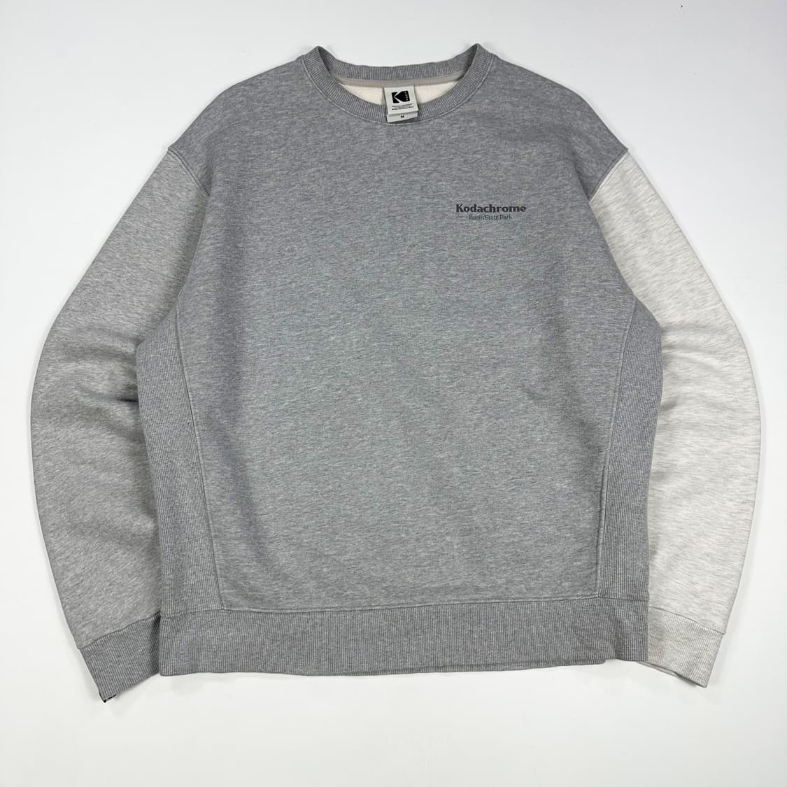 코닥 레터링 백로고 하프 그레이 맨투맨 (M) 상품이미지2