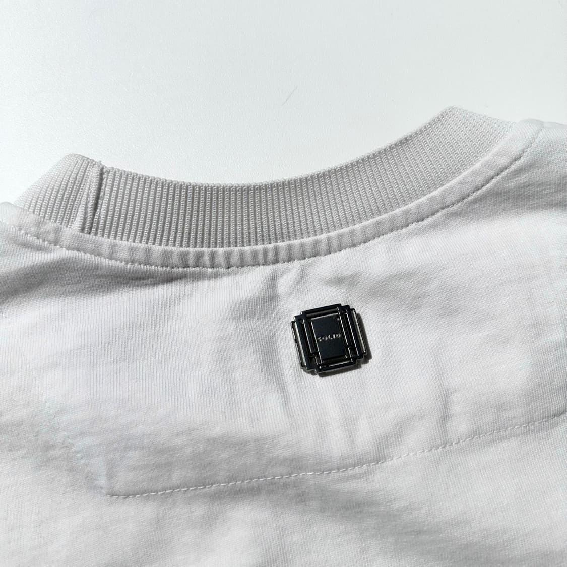 솔리드옴므 로고 자수 반팔 티셔츠 상품이미지6