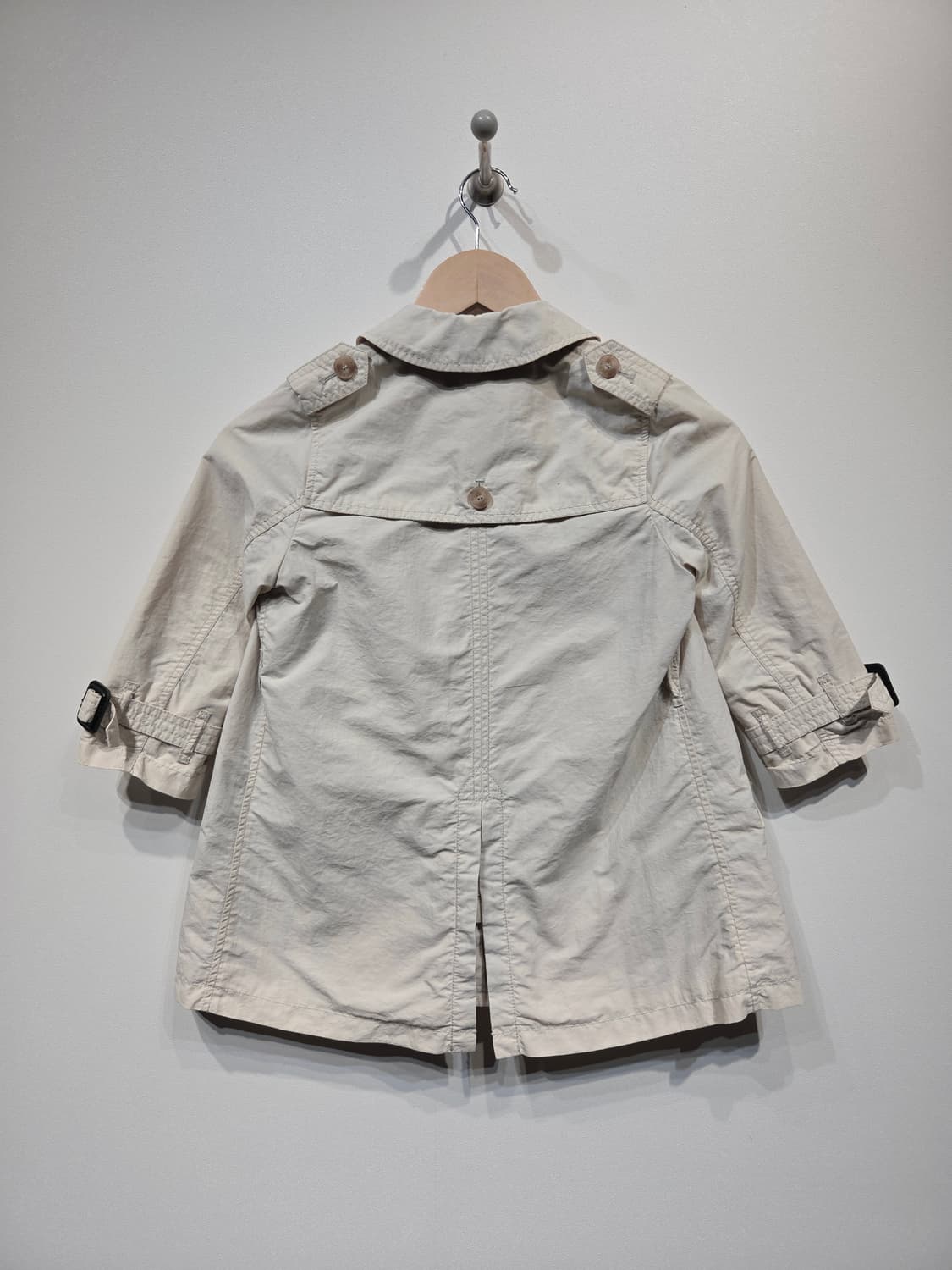 버버리 키즈 트렌치 코트 베이지_6Y 상품이미지4