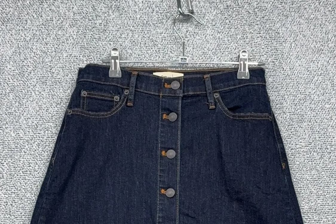 갭 네이비 데님 스커트 27 상품이미지3