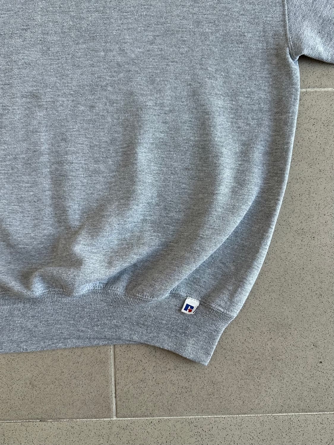 90s 빈티지 러셀 스웻셔츠 그레이 XL 상품이미지3