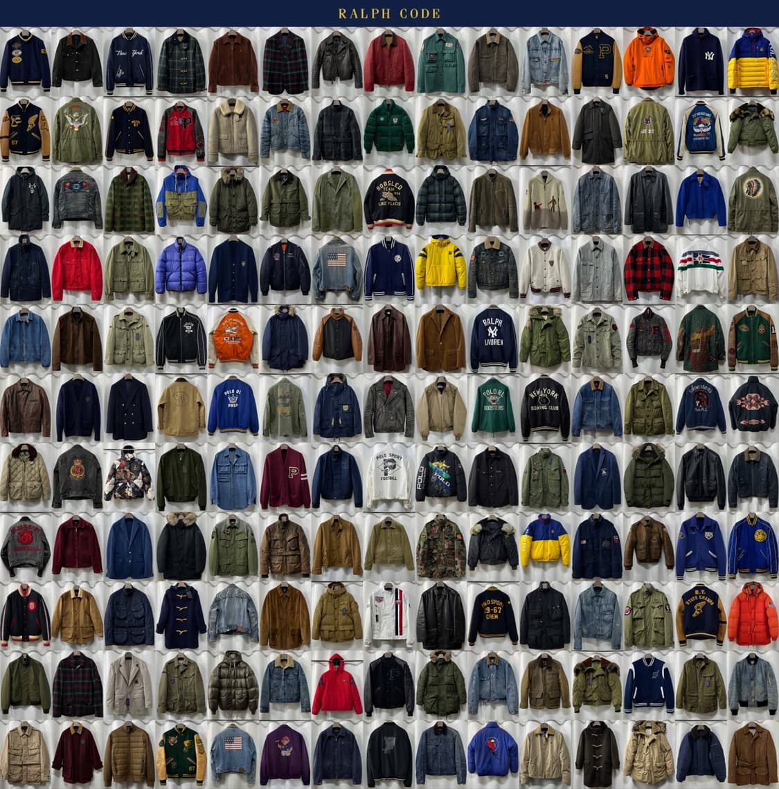 폴로 랄프로렌 아카이브 165피스 아우터 아트웍 액자 상품이미지2