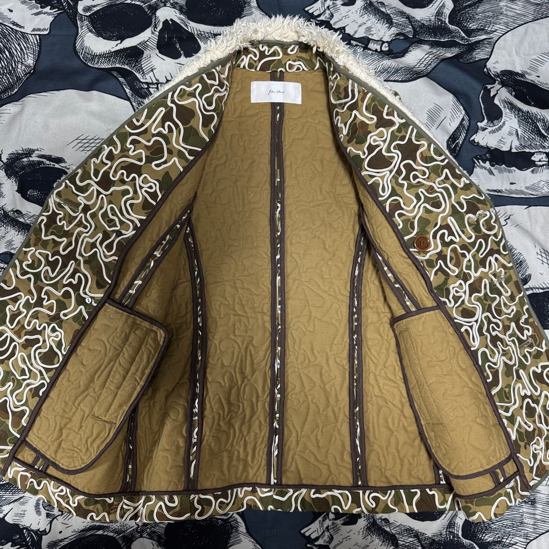 줄리앙데이비드 퍼시어링 카모자켓 여성 S사이즈 상품이미지3