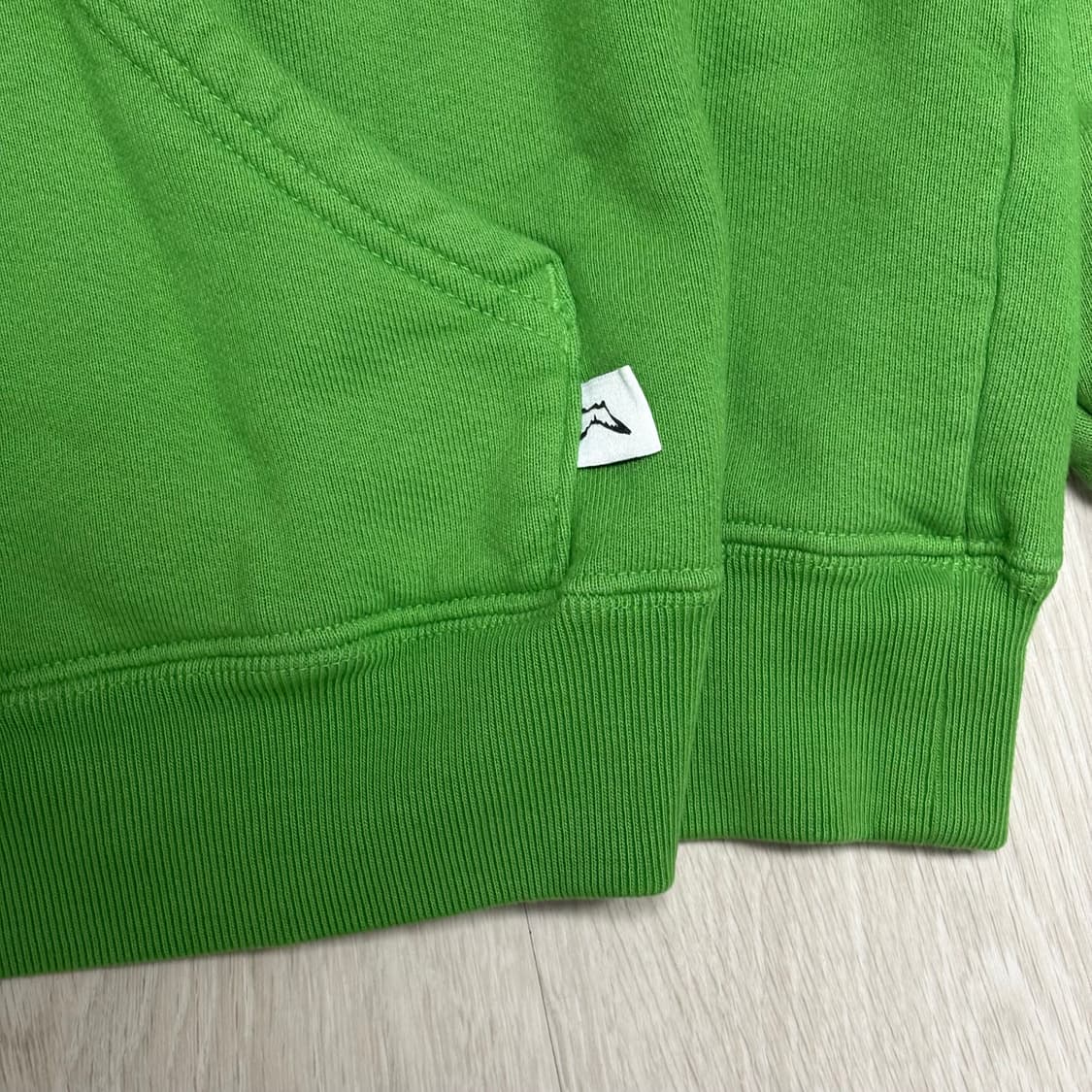 🇺🇸 아킴보 클럽 후드 시그널 그린 상품이미지3