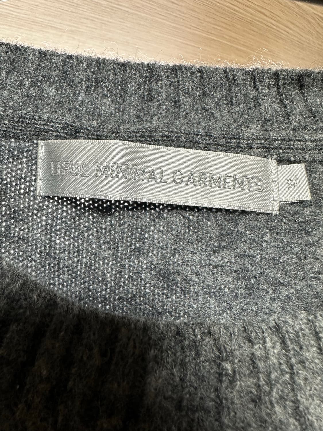 LIFUL MINIMAL GARMENTS 니트 XL 상품이미지3