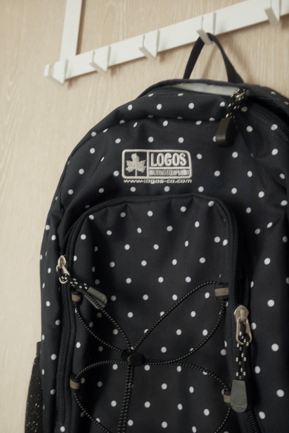 Logos 네이비 도트 백팩 상품이미지3