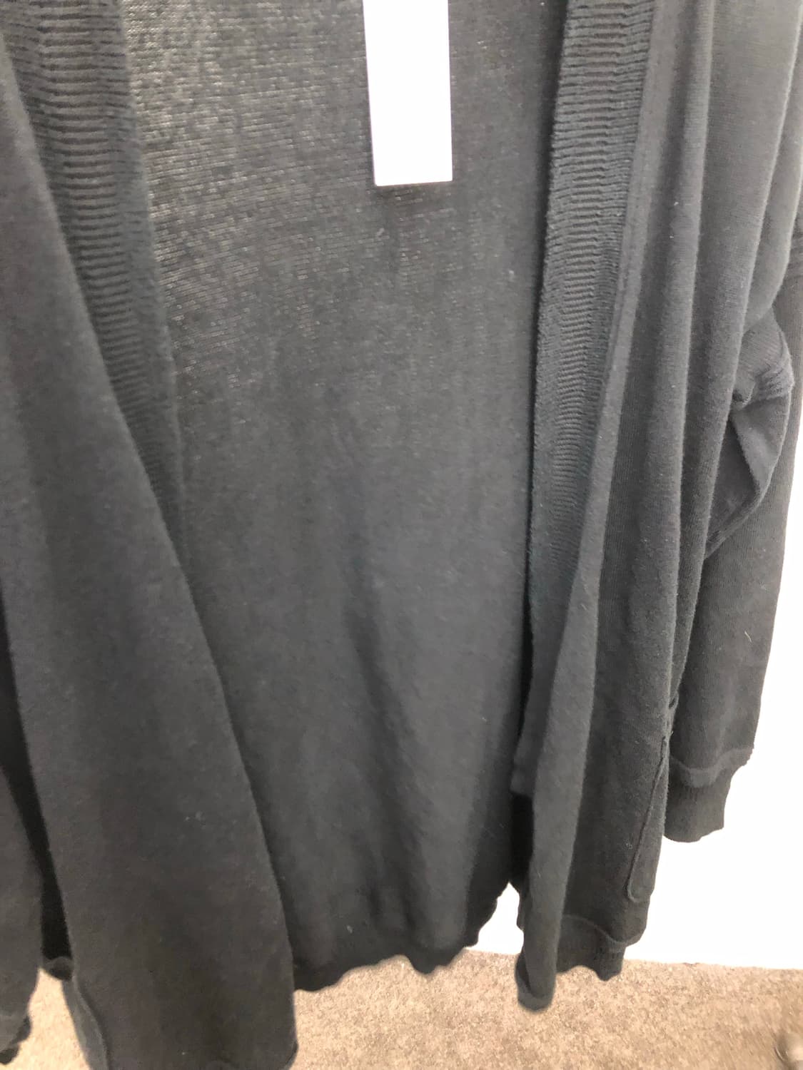 yashiki 니트 가디건 블랙 상품이미지3