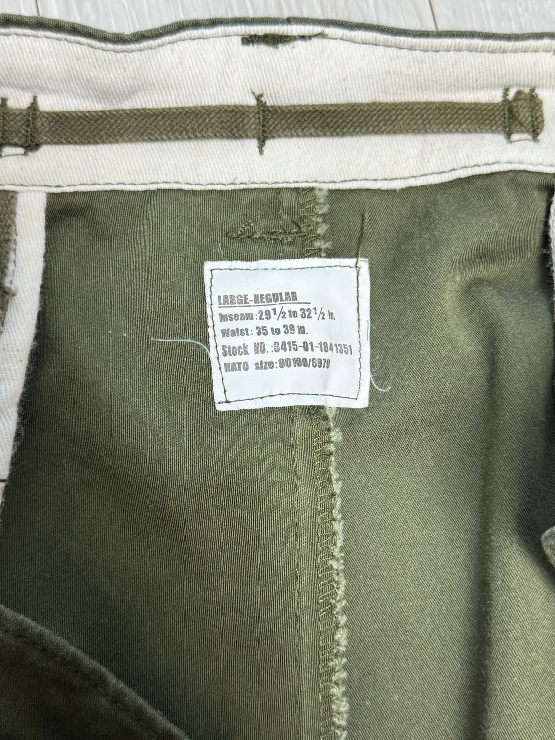 YMCL KY M65팬츠 라지 레귤러 사이즈 상품이미지4