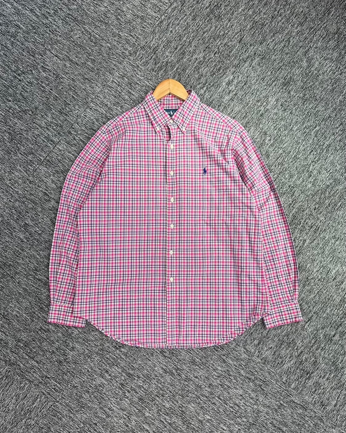  (L)랄프로렌 체크 셔츠-M807 상품이미지1