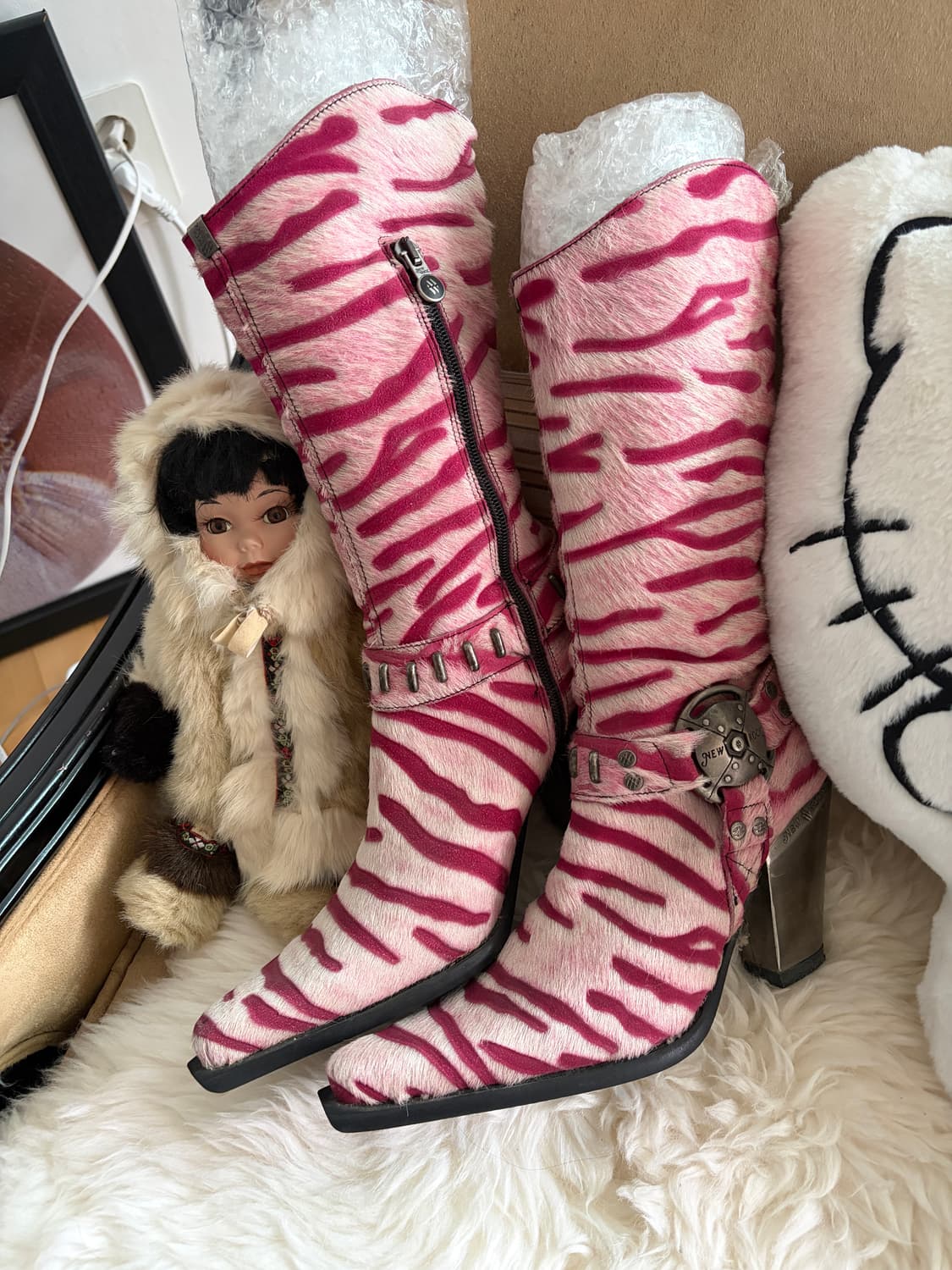 뉴락 지브라 송치 웨스턴부츠힐 250 상품이미지8