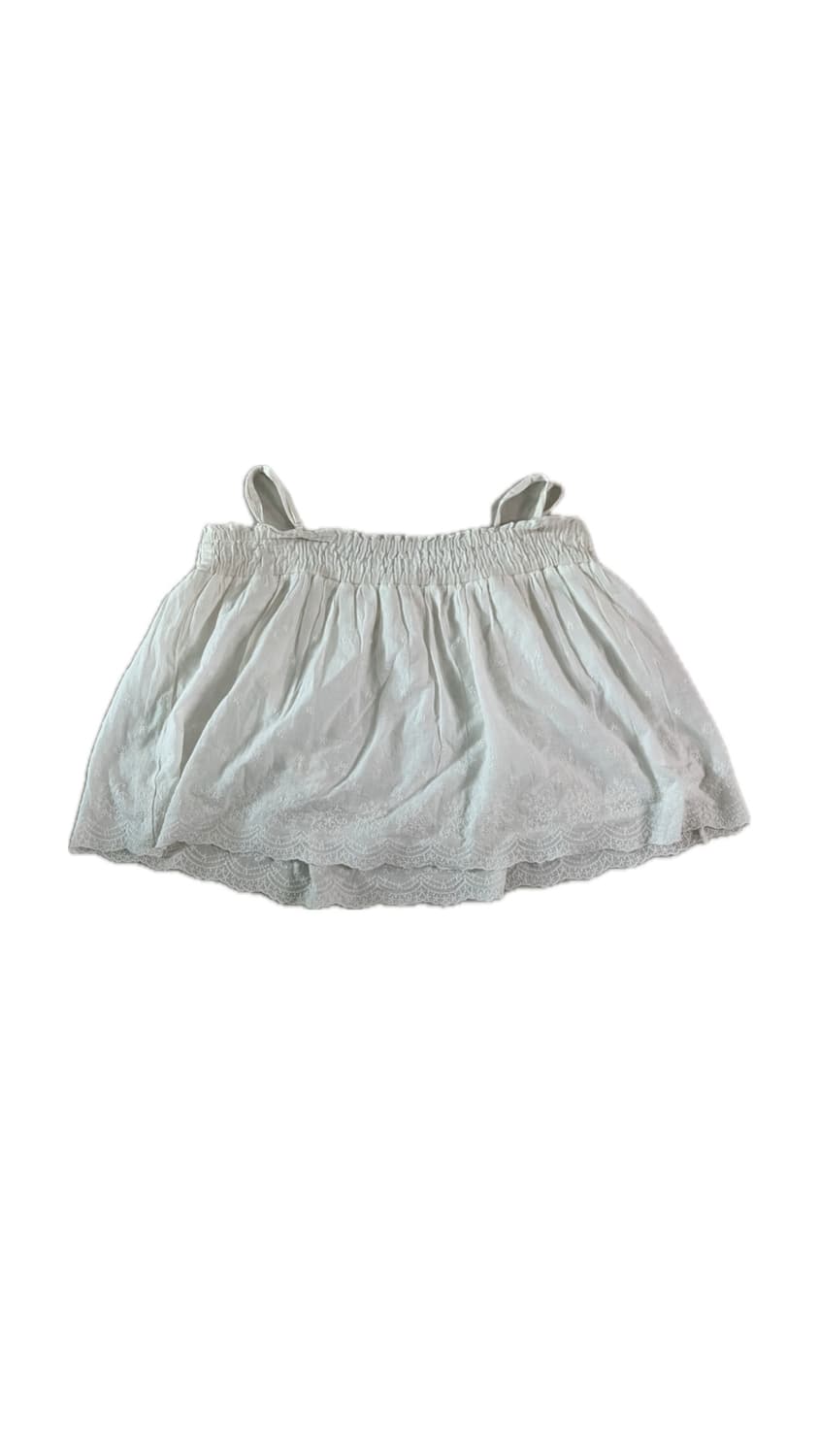 빈티지 Vintage White Lace Crop Cami Top 상품이미지1