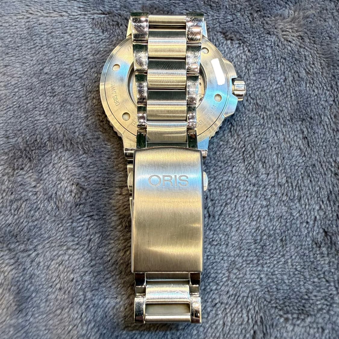 오리스 아퀴스 그린 43.5mm 오토매틱 상품이미지7