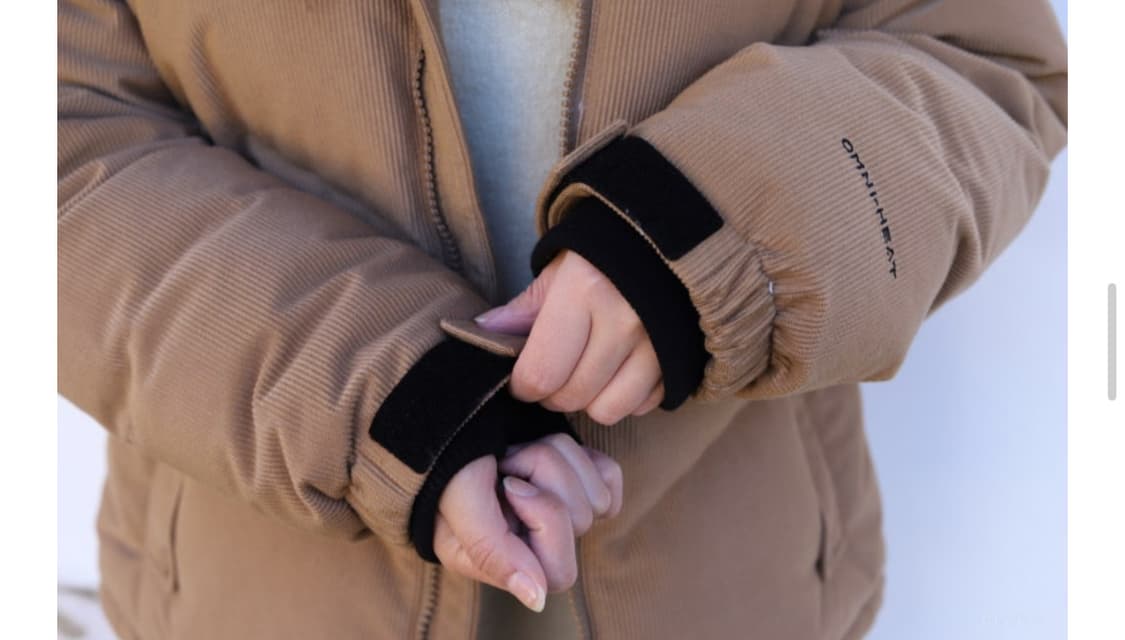 컬럼비아 잡스 스위프 구스다운 코듀로이 패딩 팝니다 상품이미지3