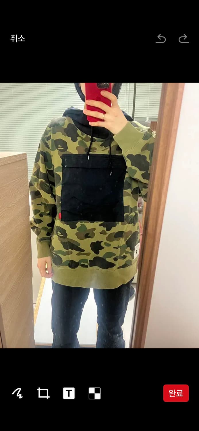 17년 베이프(BAPE) X 더블탭스(WTAPS) 후디 상품이미지2
