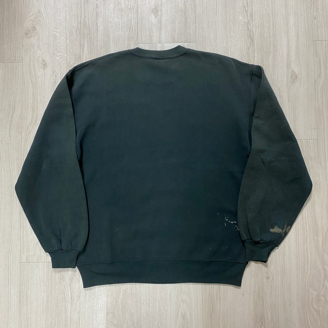 90년대 미제 러셀 에슬레틱 스웻셔츠 블랙  상품이미지6