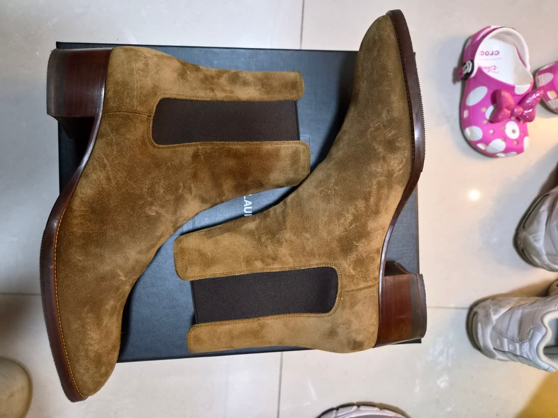 생로랑 40 스웨이드 부츠 유일매물 상품이미지2