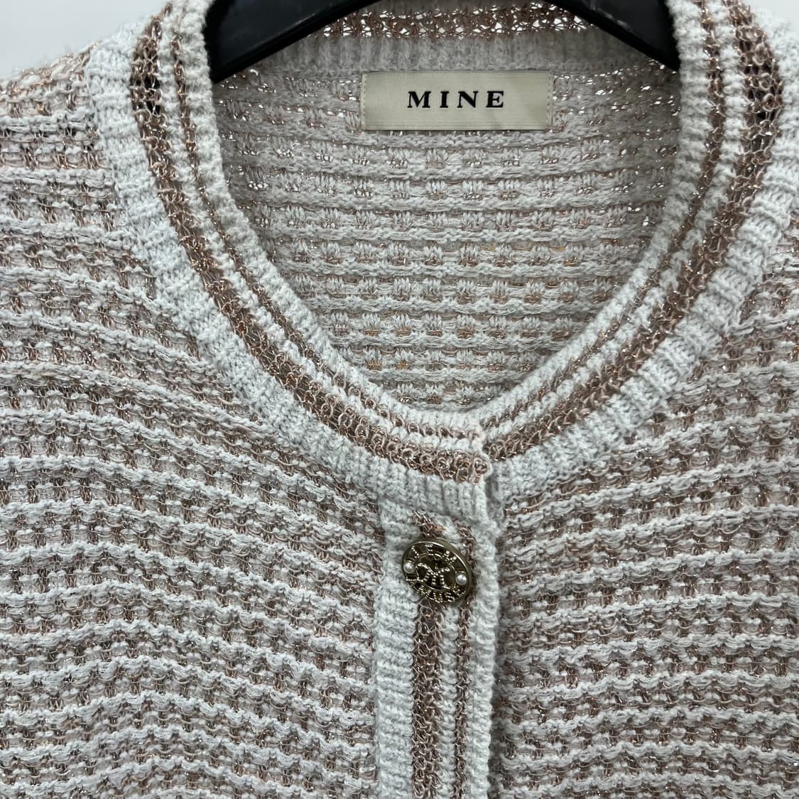 마인 트위드 가디건 90 상품이미지3