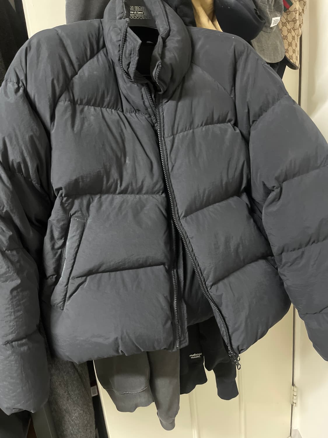 페이커 서울 블랙 숏패딩 L 상품이미지1