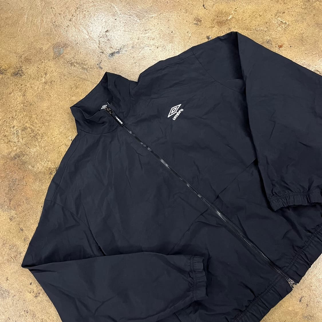 [정품/L] 엄브로 블랙 바람막이 점퍼 b14 상품이미지1