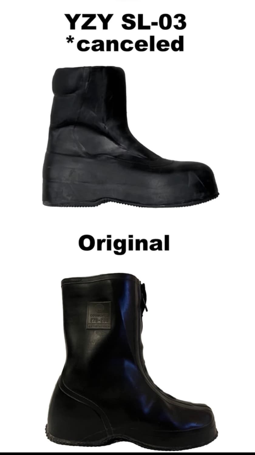 COSMOPED OG 독일군 레인부츠 오버부츠 버니 부츠 칸예웨스트 상품이미지4