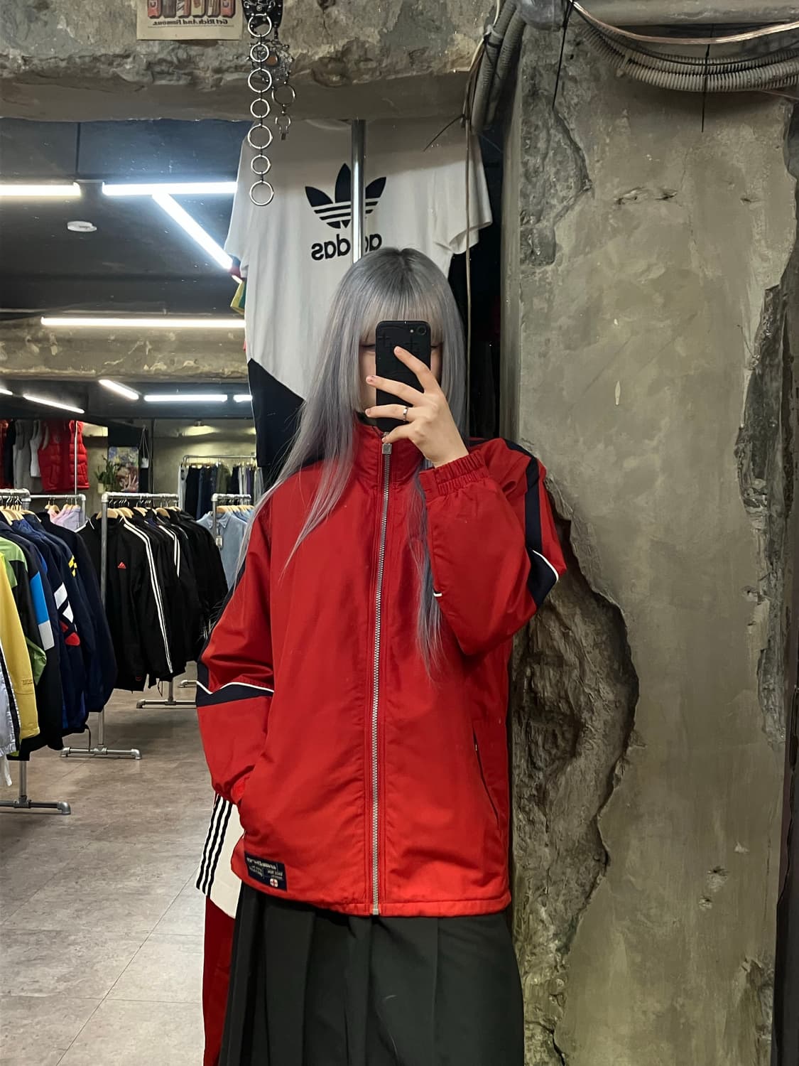 엄브로 점퍼 레드 90  #csz2522 상품이미지2