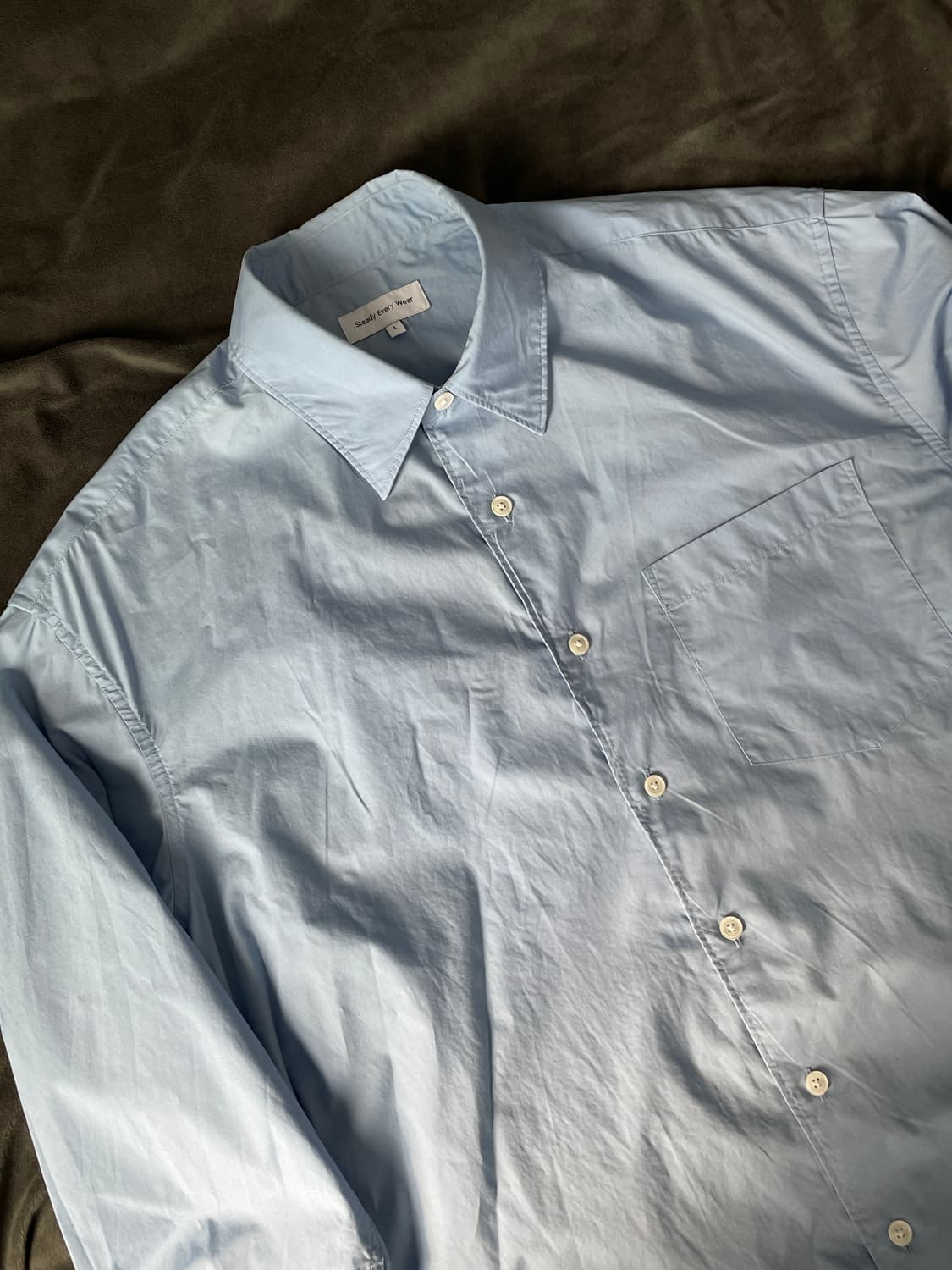 스테디 에브리웨어 Light Relaxed Daily 셔츠 삭스 블루 1 상품이미지3