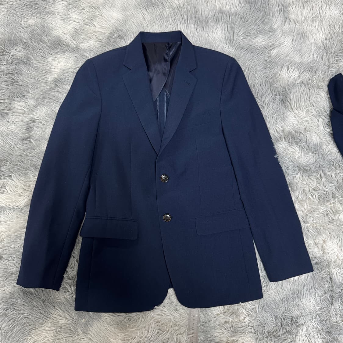 RUN 남자 봄여름 정장세트 95 M사이즈 네이비 상품이미지3