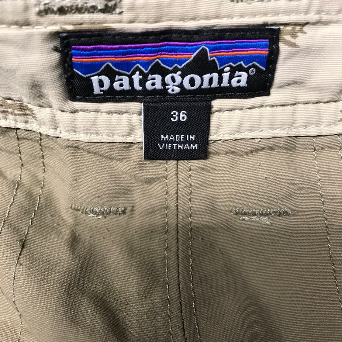 파타고니아 베이지 반바지 36 상품이미지7