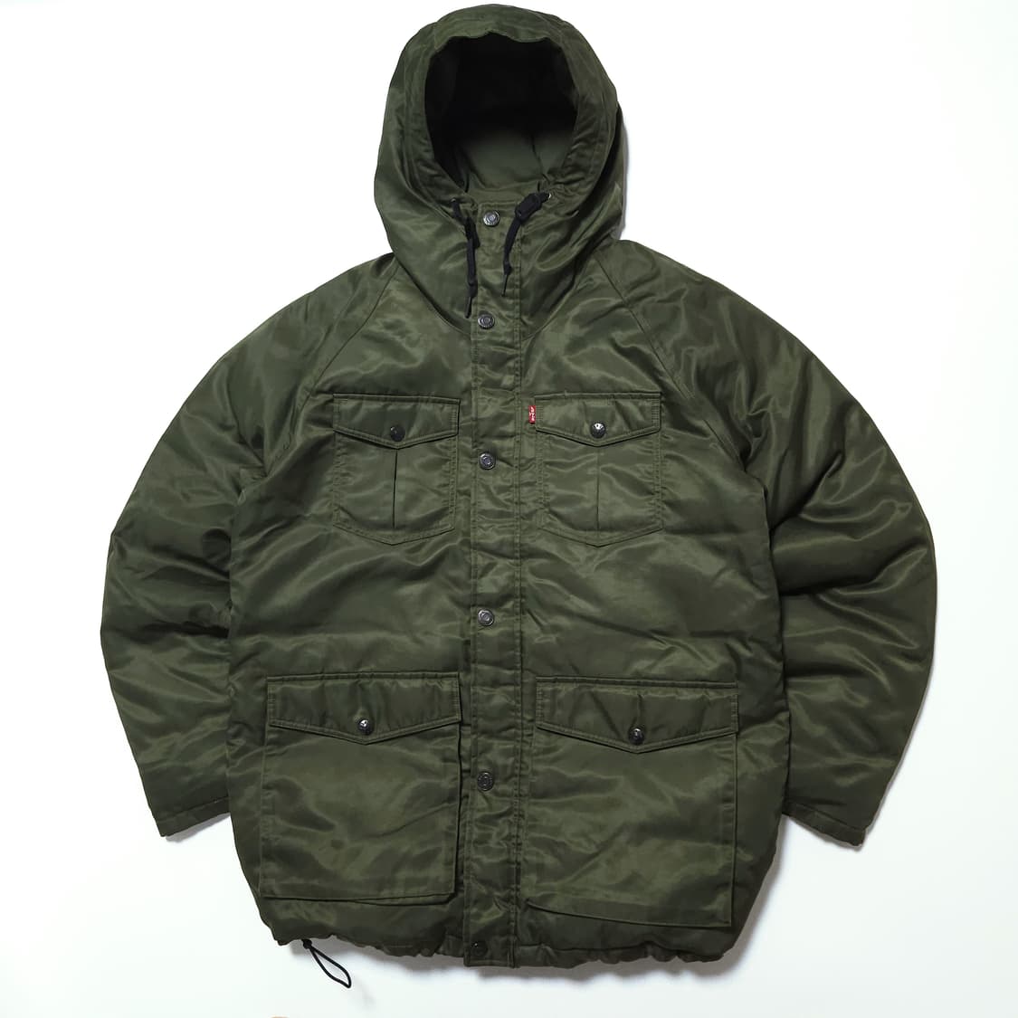 리바이스 Levis 덕다운 필드 파카 패딩 카키 상품이미지2