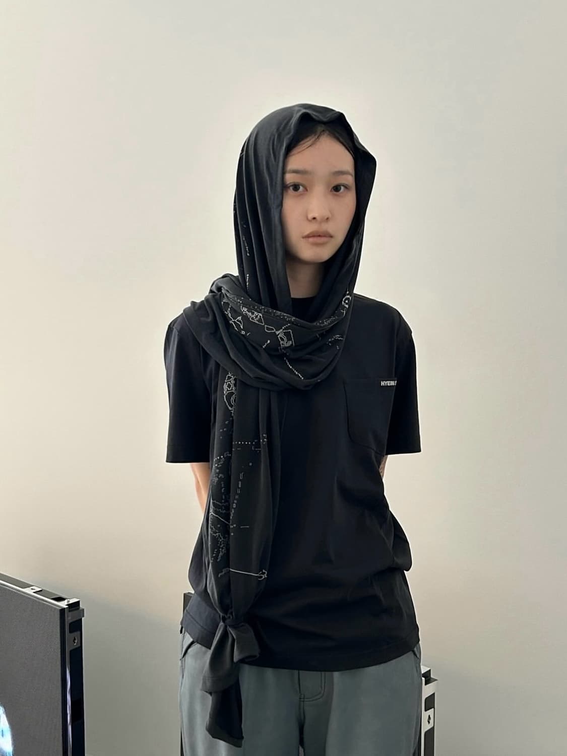 혜인서 Graphic Scarf 상품이미지2