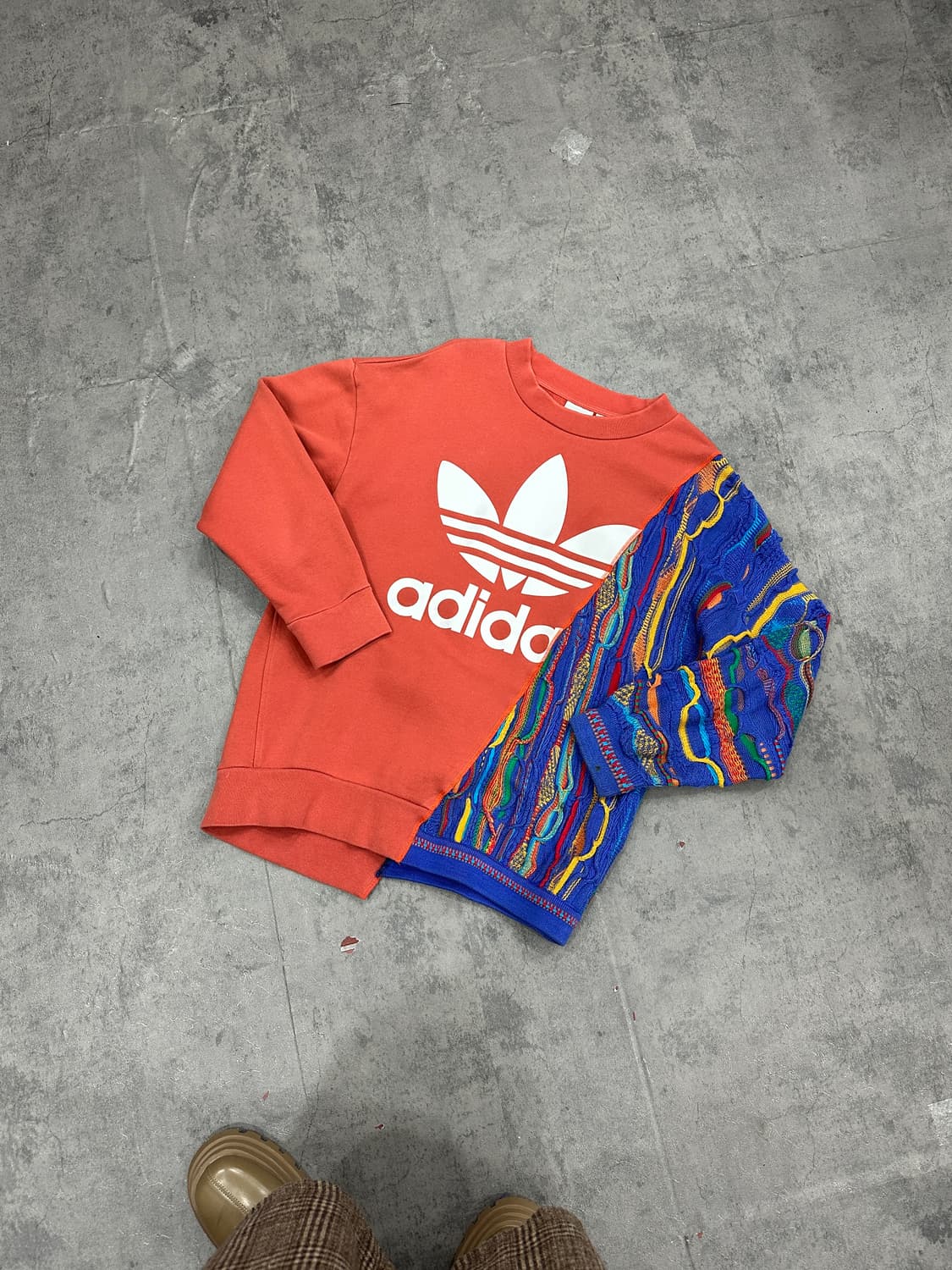 아디다스 쿠지st 믹스 커스텀 맨투맨 상품이미지1