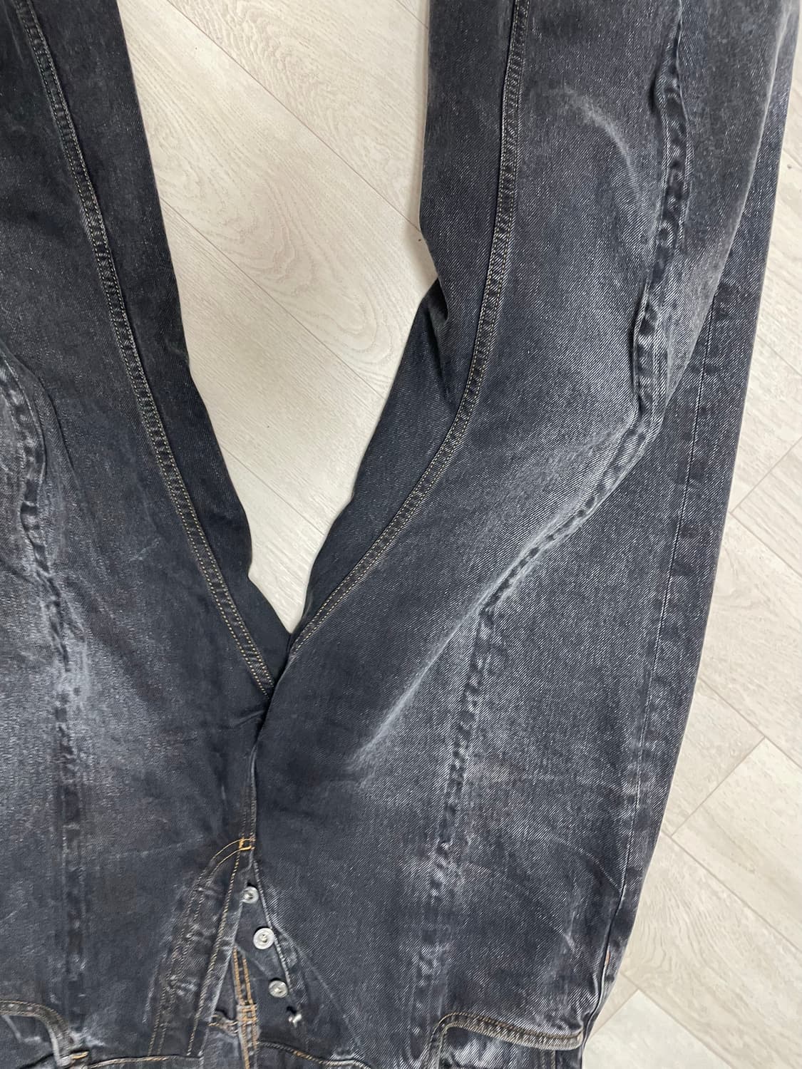 와이프로젝트 클래식 와이어 진 블랙 - 22FW 32 상품이미지4