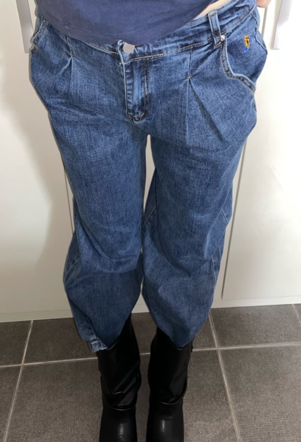 비비안웨스트우드 앵글로매니아 빈티지 데님 일자팬츠 y2k갸루핀터00s 상품이미지6