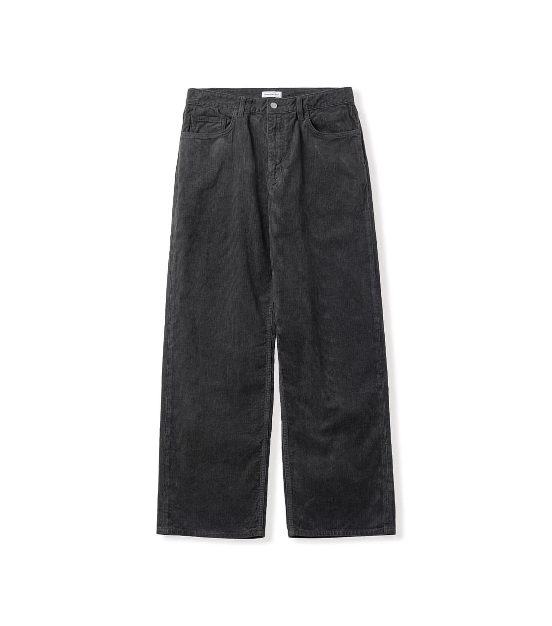 [SEW] 스테디에브리웨어 세미 와이드 코듀로이 5포켓 팬츠 다크그레이 상품이미지1