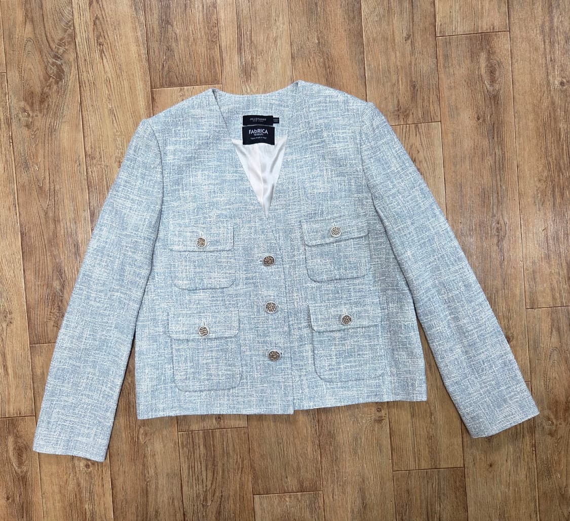 질스튜어트(JILLSTUART) 스트레치 면혼방 트위드자켓 55-66 상품이미지3