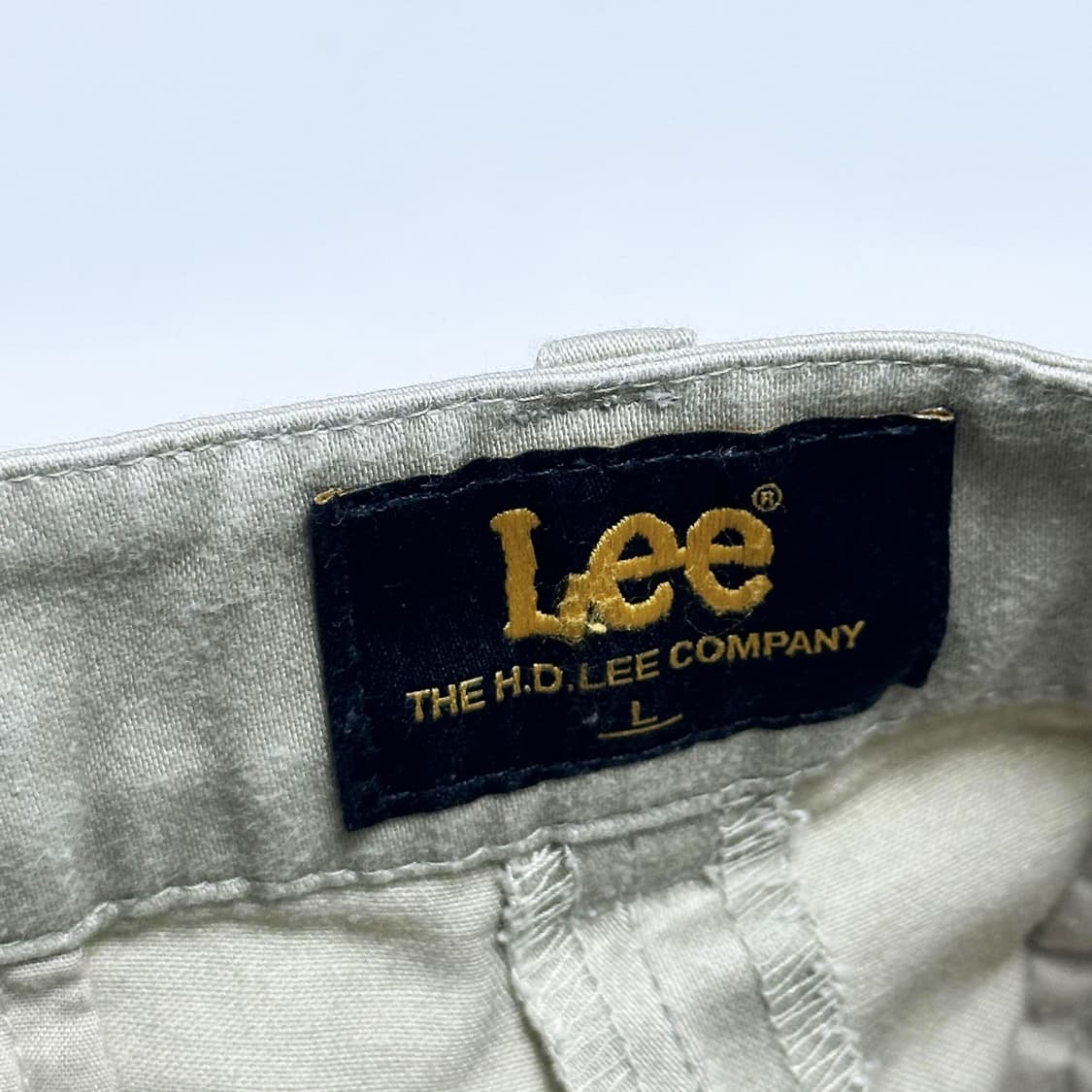 Lee (리) 베이지 와이드 치노팬츠 (32인치) 상품이미지6