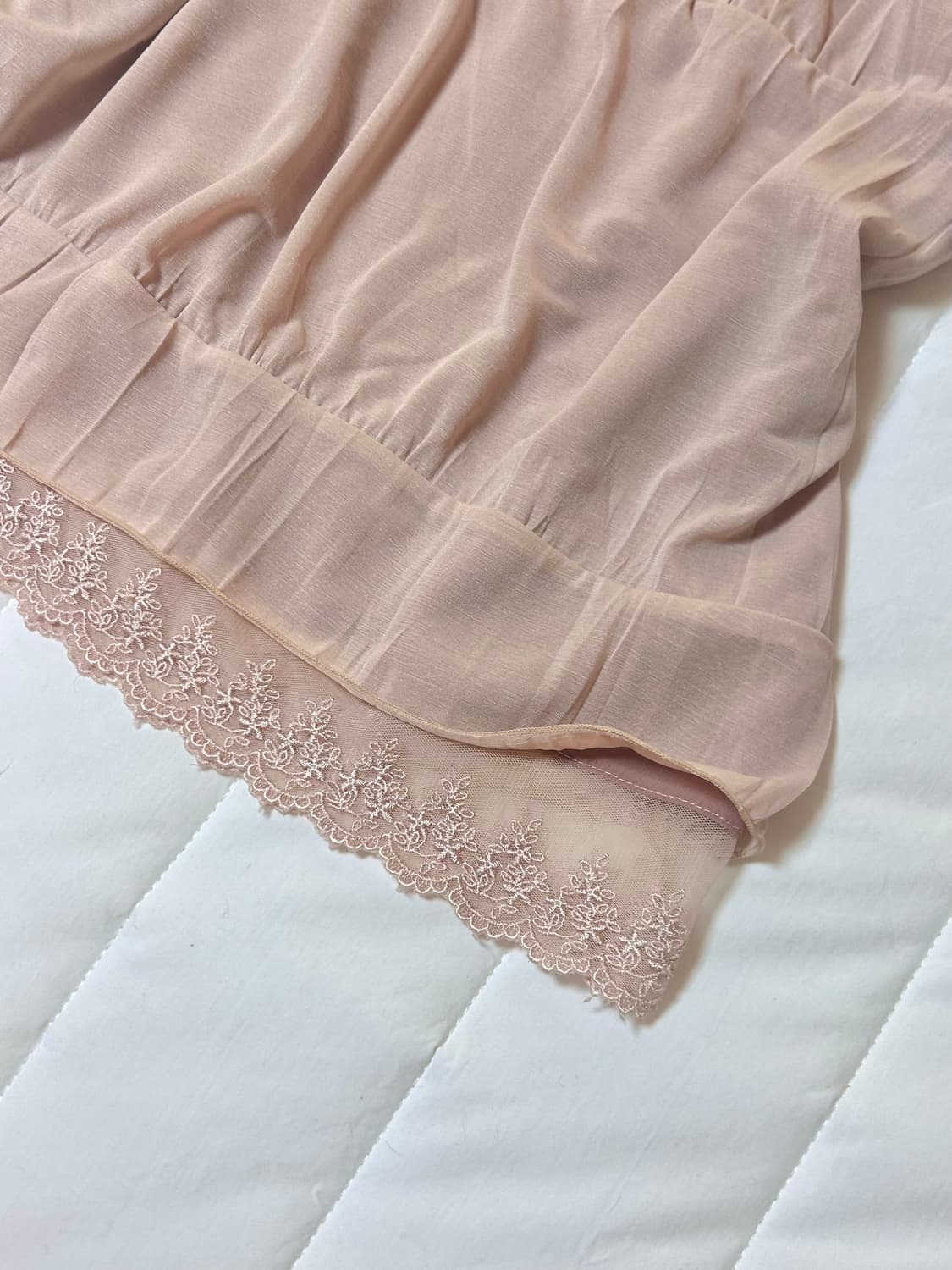 모리걸 히메갸루 일본 레이스 프릴 캐미솔 나시 상품이미지3