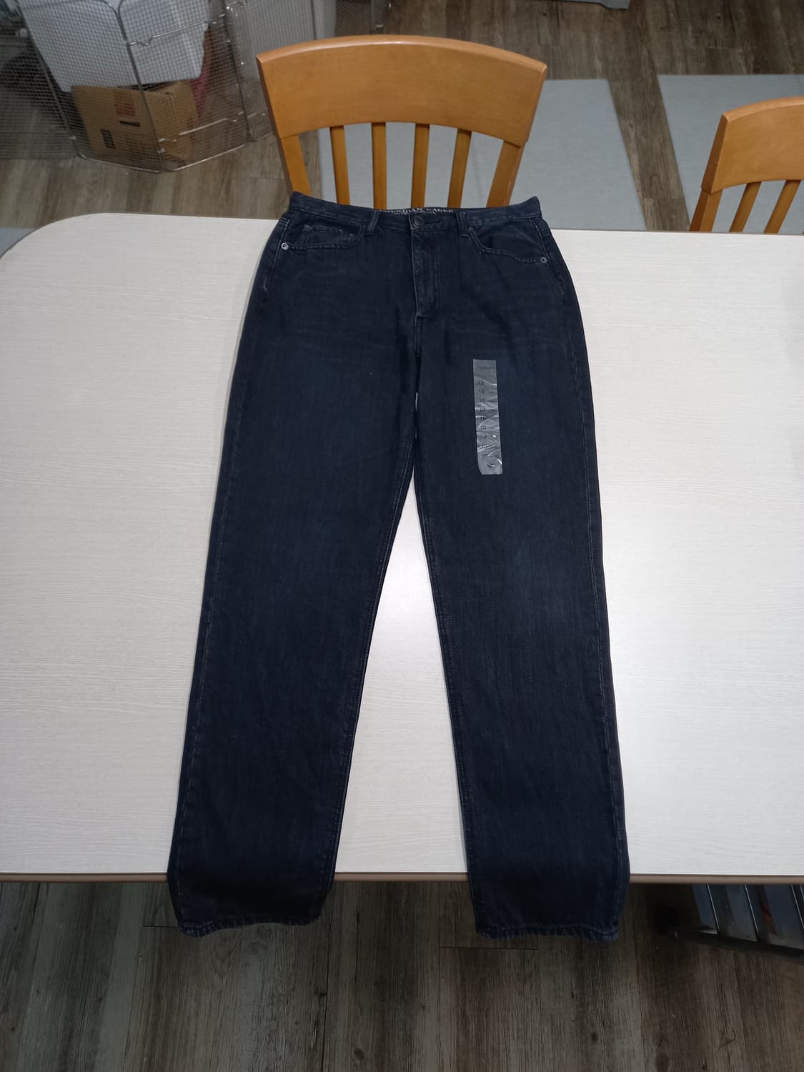 29 새상품 AMERICAN EAGLE 워싱 테이퍼드핏 블랙 29-527 상품이미지1
