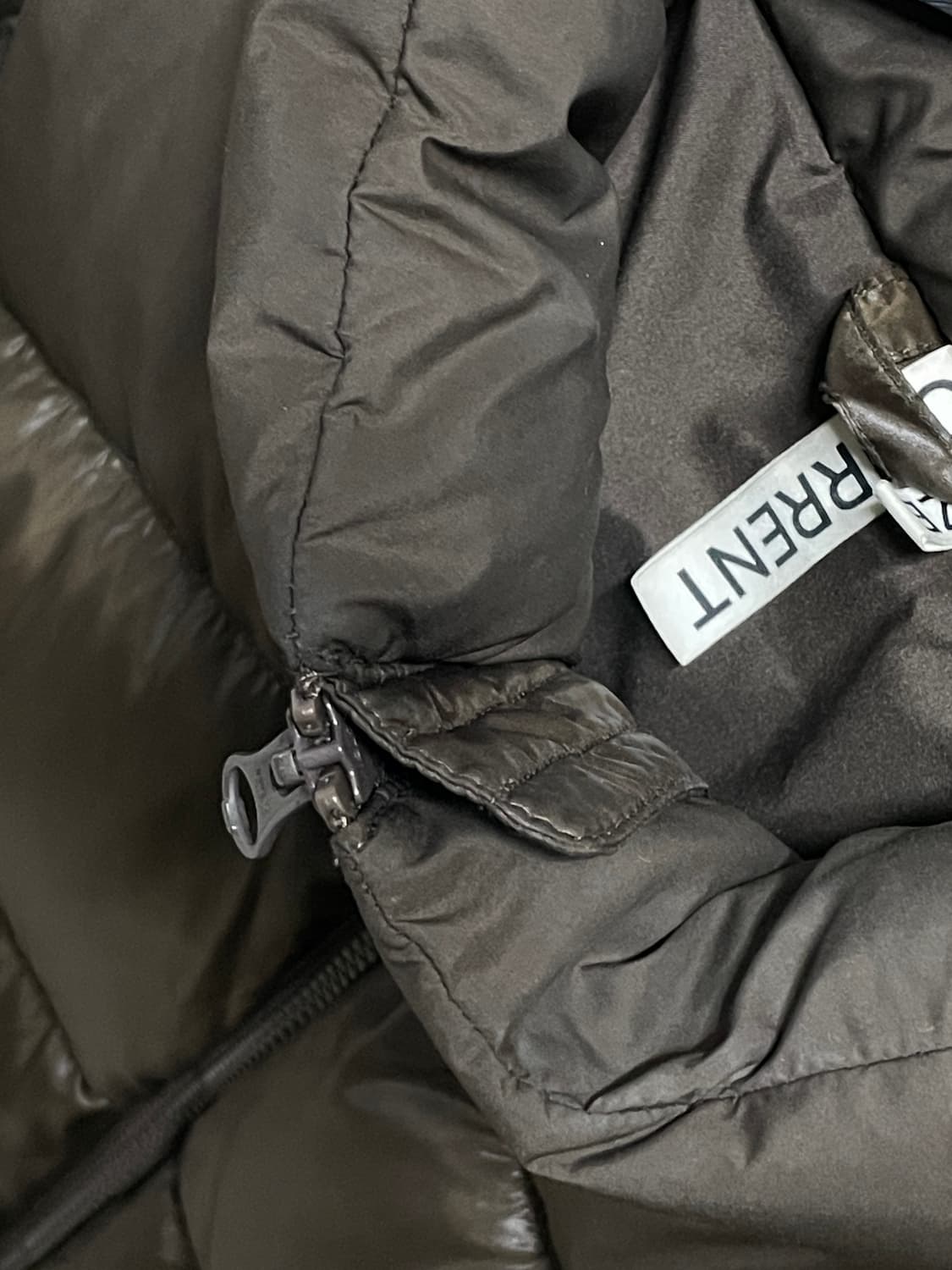 커렌트 브라운 숏패딩 상품이미지7