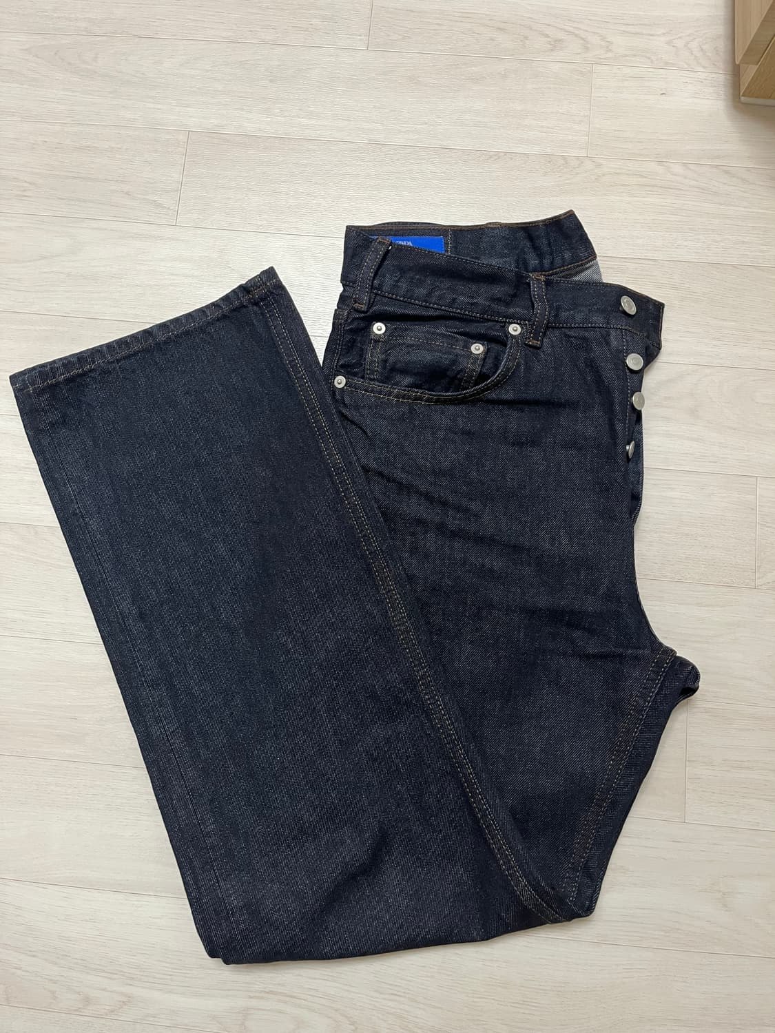 자라 아론레빈 부츠컷 데님 인디고색상 42사이즈(32인치) 상품이미지6