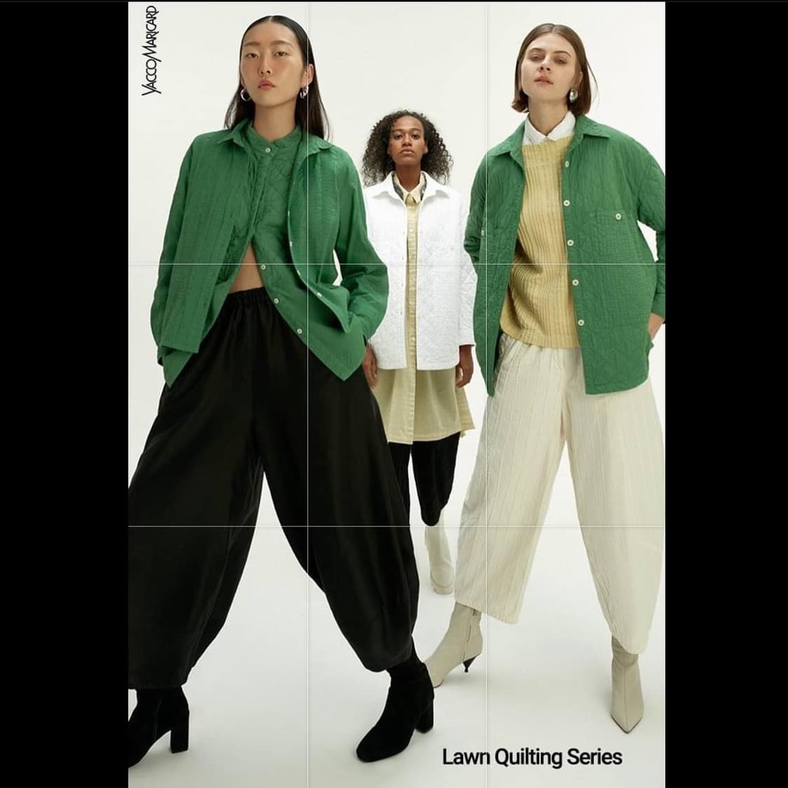 야코 마리카드 트리콧 버건디 벌룬 스웻 팬츠 상품이미지4