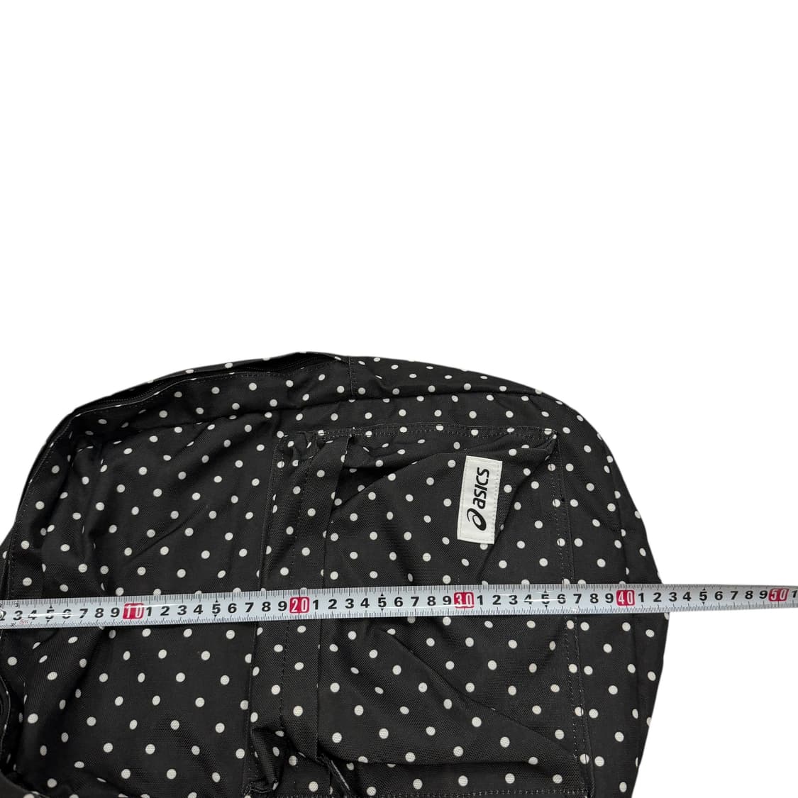아식스 빈티지 모리걸 도트 땡땡이 백팩 가방 블랙 상품이미지7