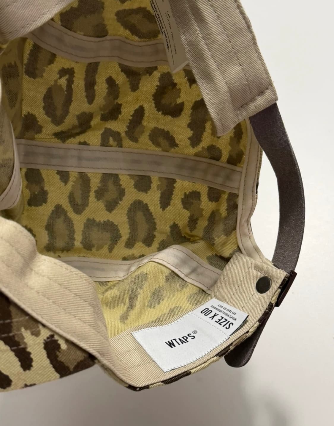 WTAPS 레오파드 캡모자 상품이미지4