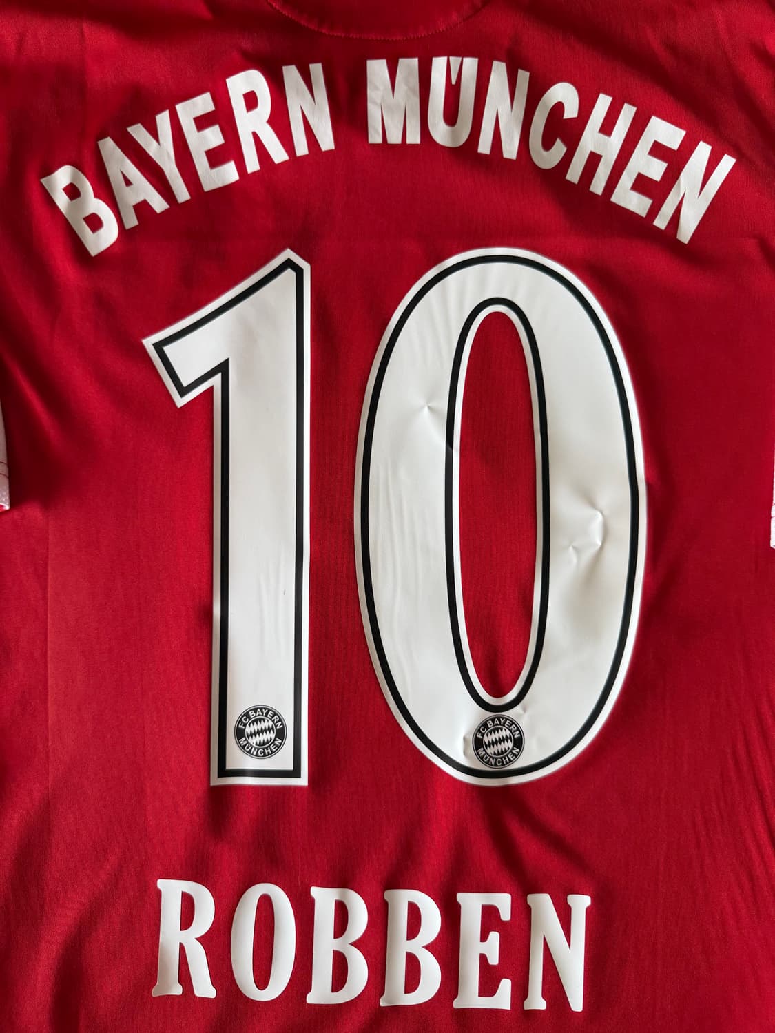 [M/100]10-11 바이에른 뮌헨 홈 로번 유니폼 P95790 상품이미지6