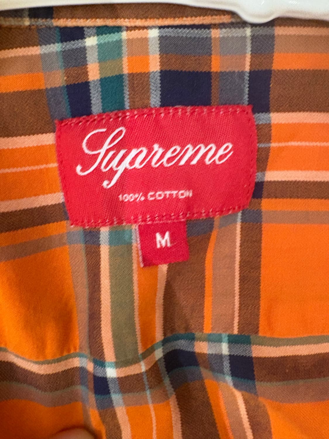 슈프림 체크셔츠 상품이미지3